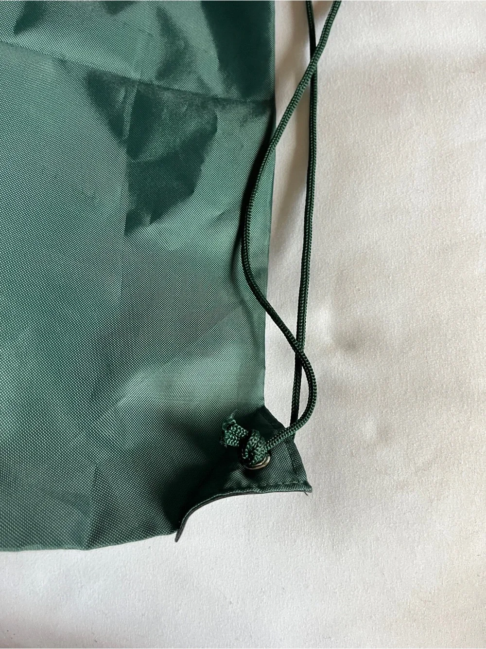 Jameson Dark Green Drawstring Bag Cinch Sack Gym Pouch 14